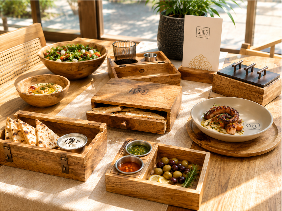 Wood Tableware