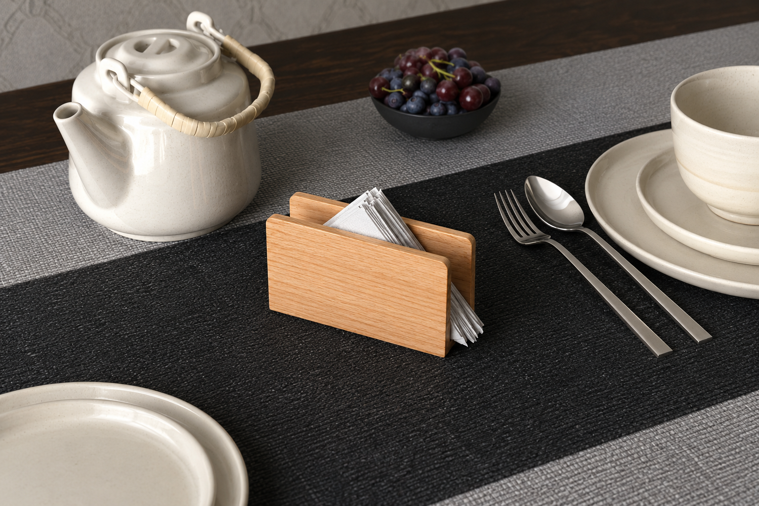 Wooden Napkin Holder (Plain)