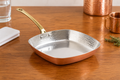 Copper Square Serving Pan