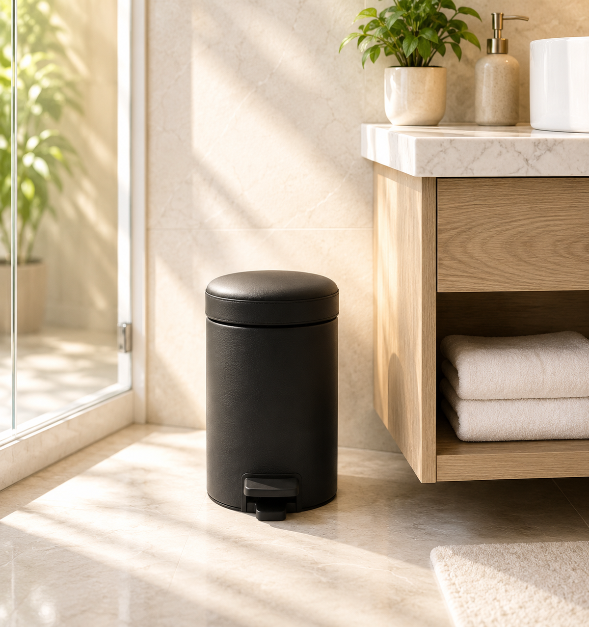 Pedal Bin - Internal Metal Liner