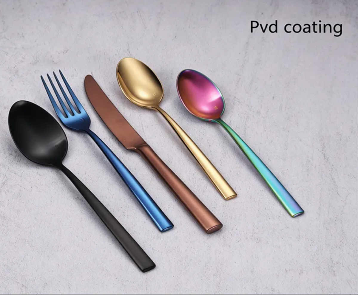 Baguette SS 18/10 PVD Multicolor Finish Cutlery