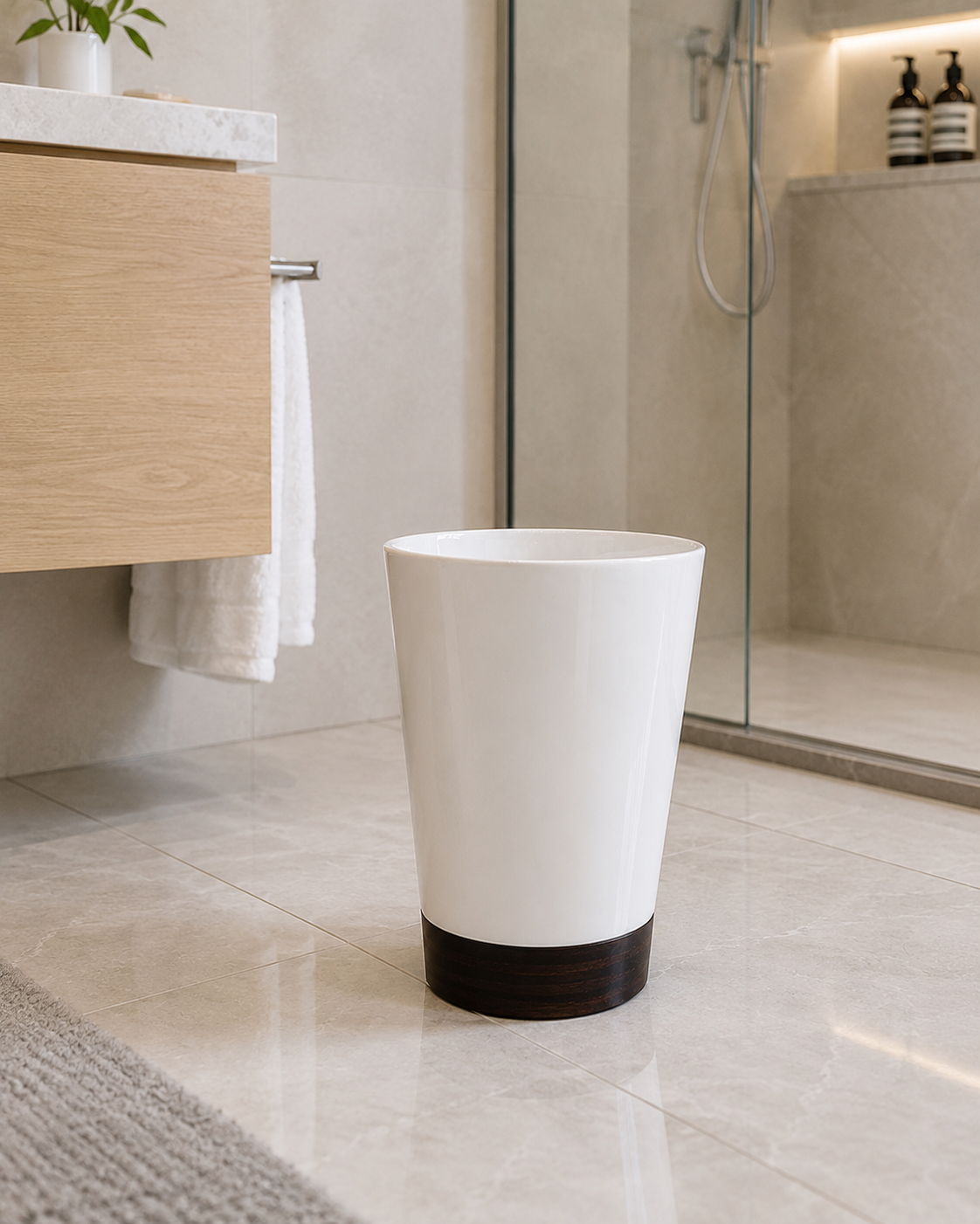 Bathroom bin