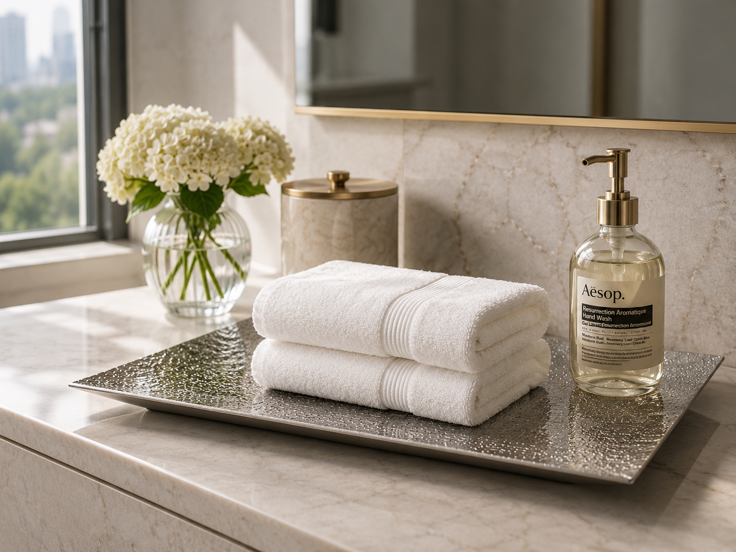 Towel Tray