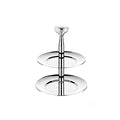 Stainless Steel 18/10 2-Tier Snack Stand