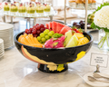 Resin Fruit Bowl With  Stand