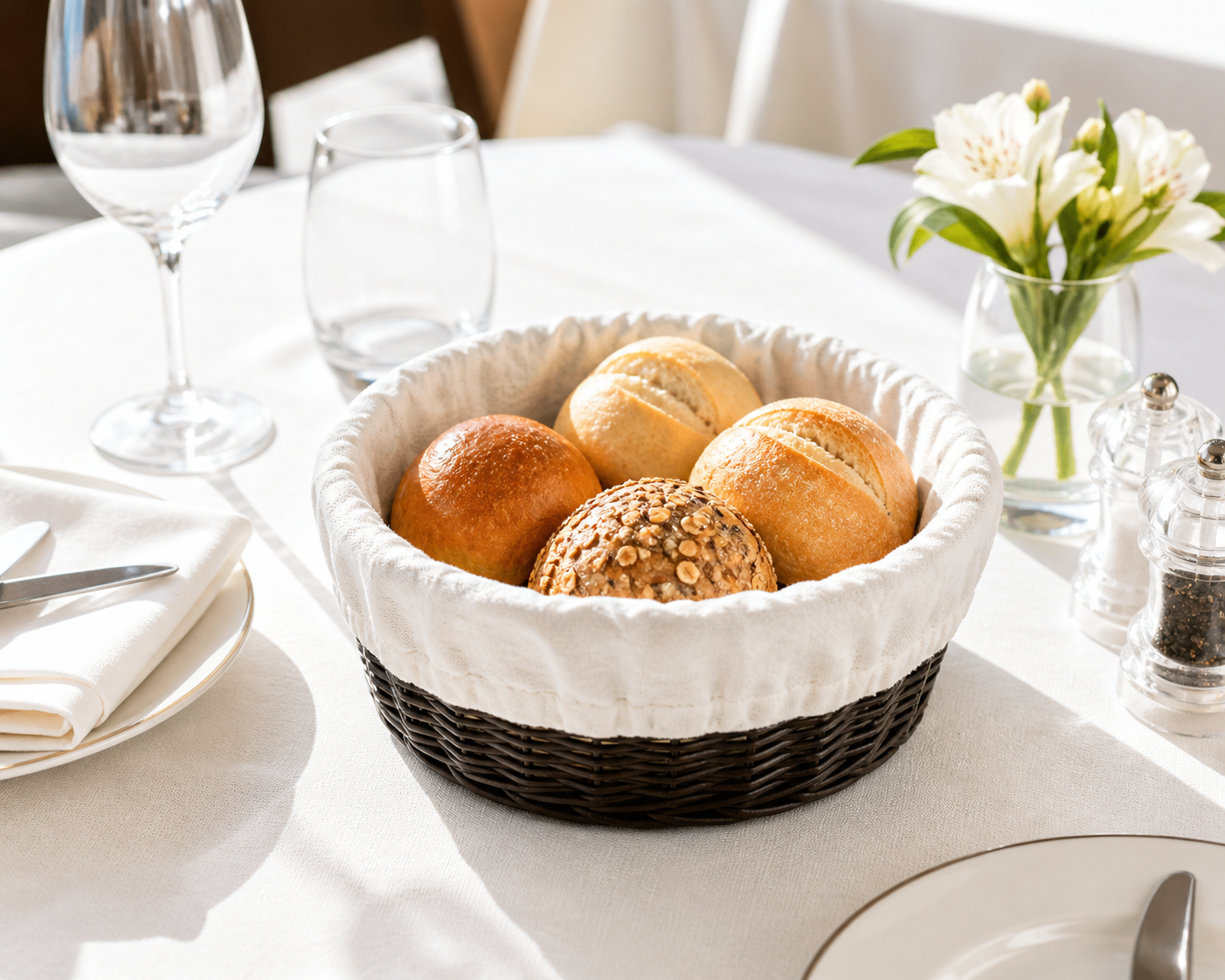Bread-Basket with Cloth