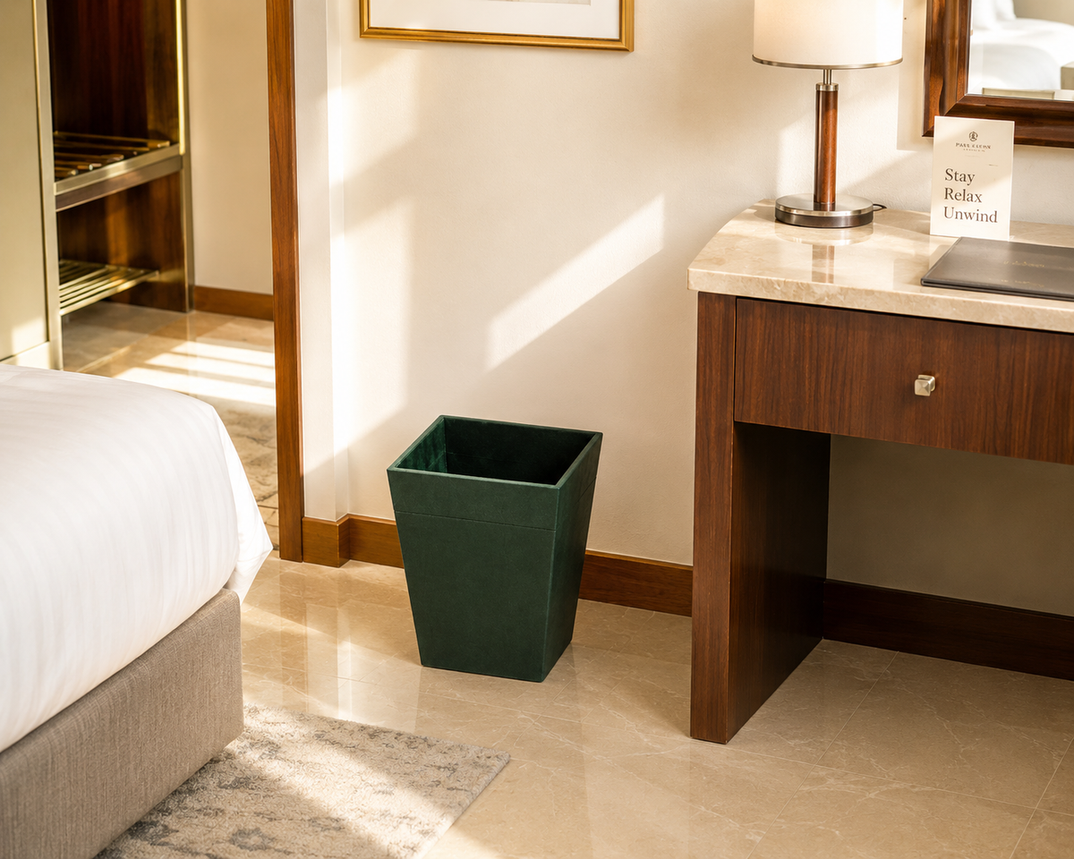 Leather Bin - Conical