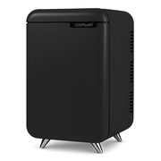 Roomwell, Retro Compressor Minibar, Solid Door, 38L, Black