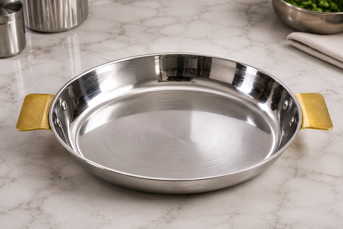 SS Oval Serving Pan