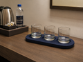 PU Glass Tray - Glass Groove (29.5x11 cm)