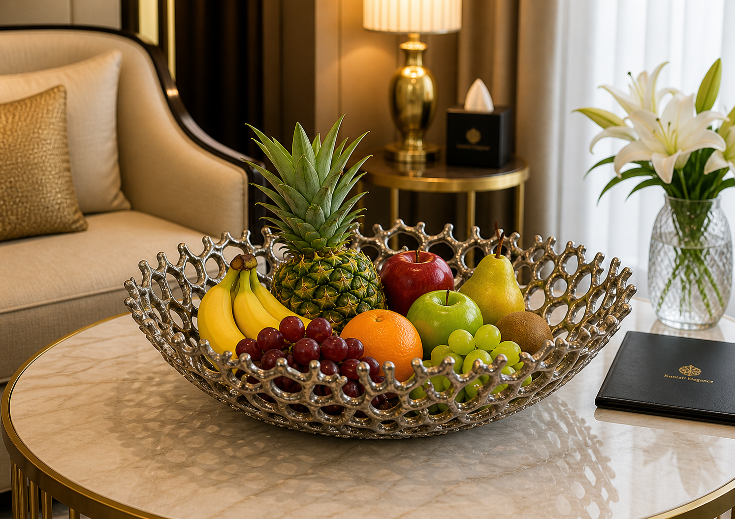Coral Fruit Bowl