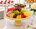 Resin Fruit Bowl With  Stand