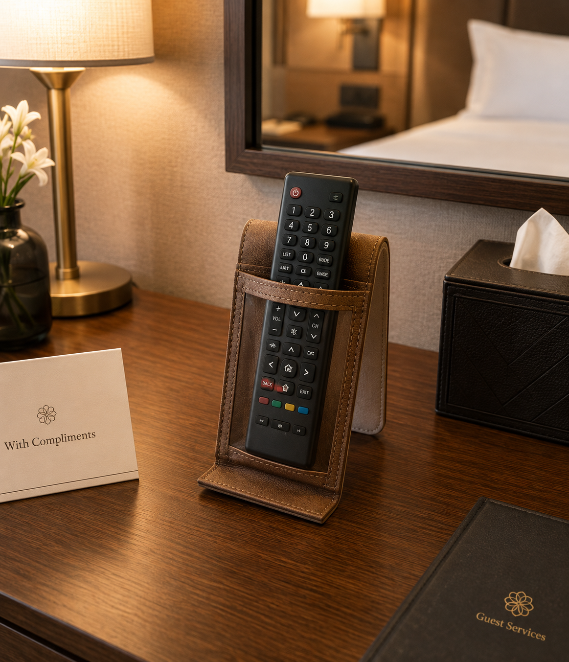 Remote Holder - Brown