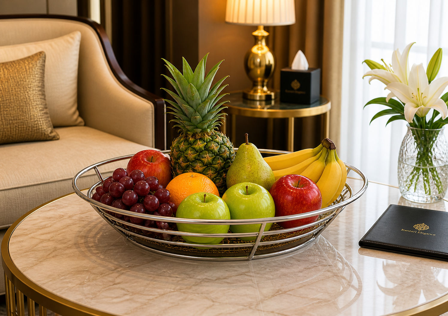 Wire Fruit Bowl