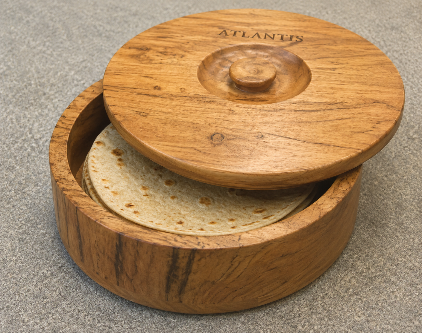 Wooden Bread-Basket