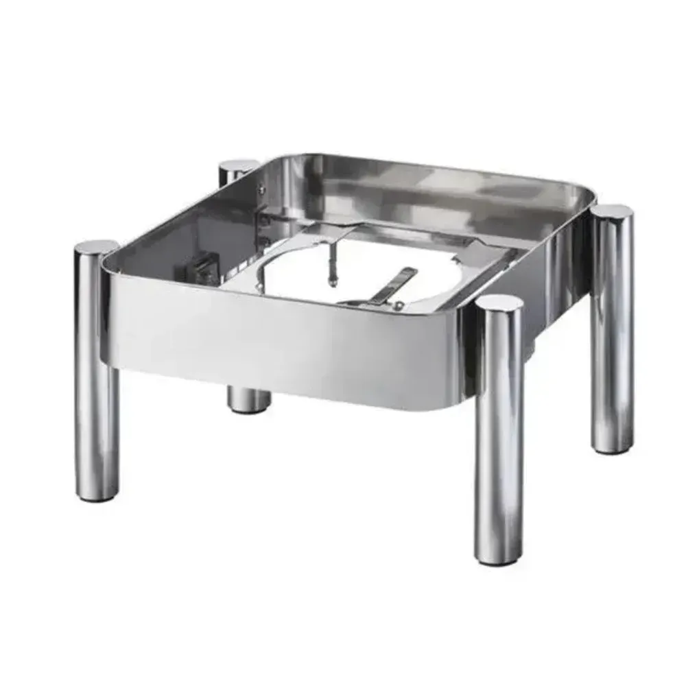 Wundermaxx Prämie Stainless Steel Chafing Dish Stand for Square Induction