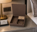 Jewellery Tray - Square with Top Flap (18x16x6 cm)