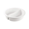 Wundermaxx Porcelain Round Divided Pan Insert, Ø 39 x H 6.5 cm