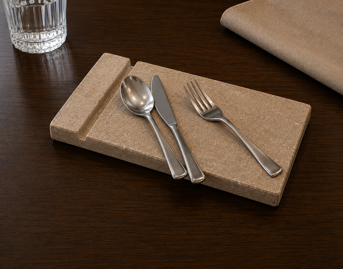Marble Cutery Holder