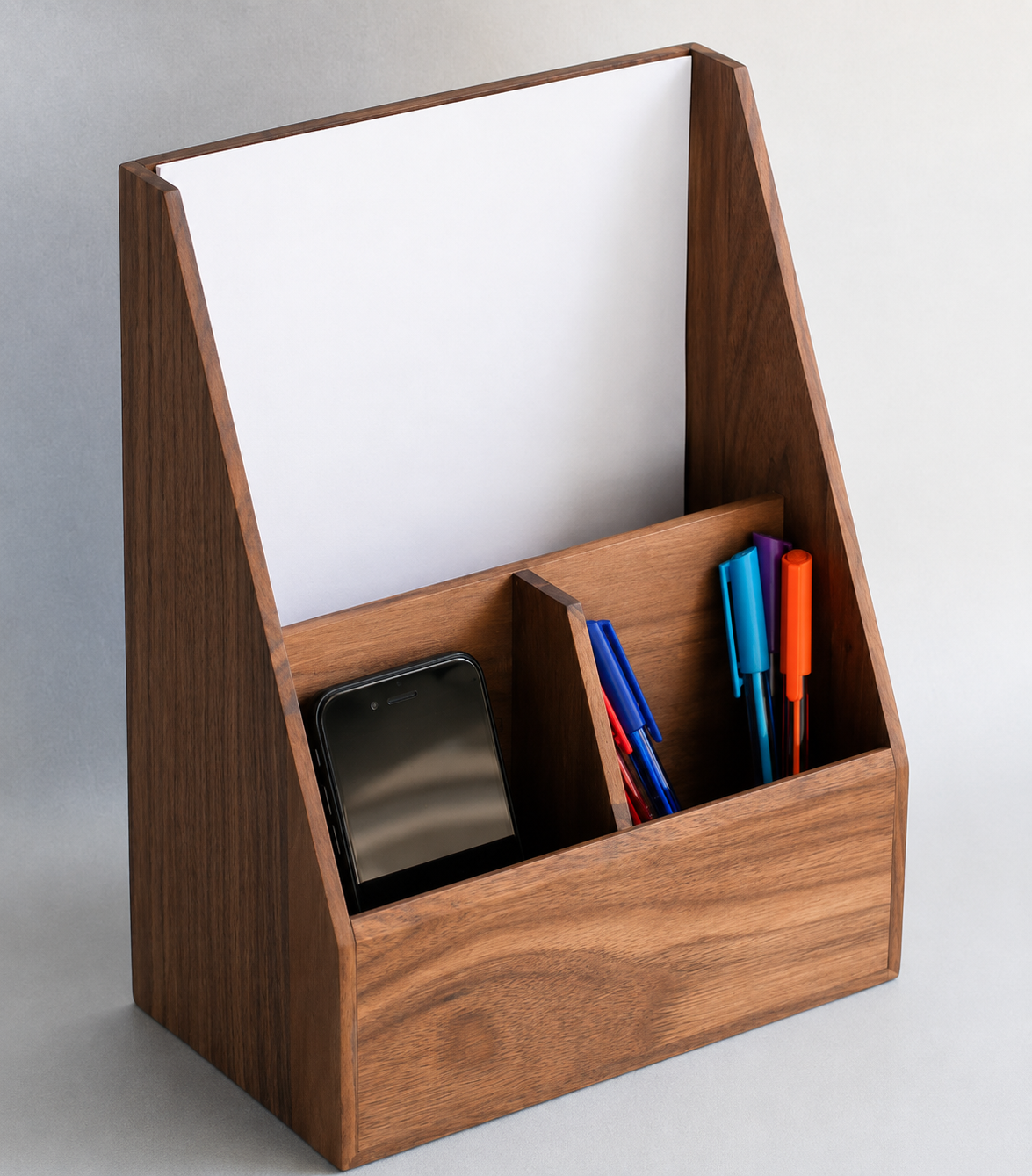 Wooden Desk Organizer