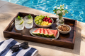Wooden Service Tray