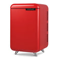 Roomwell, Retro Compressor Minibar, Solid Door, 38L, Red