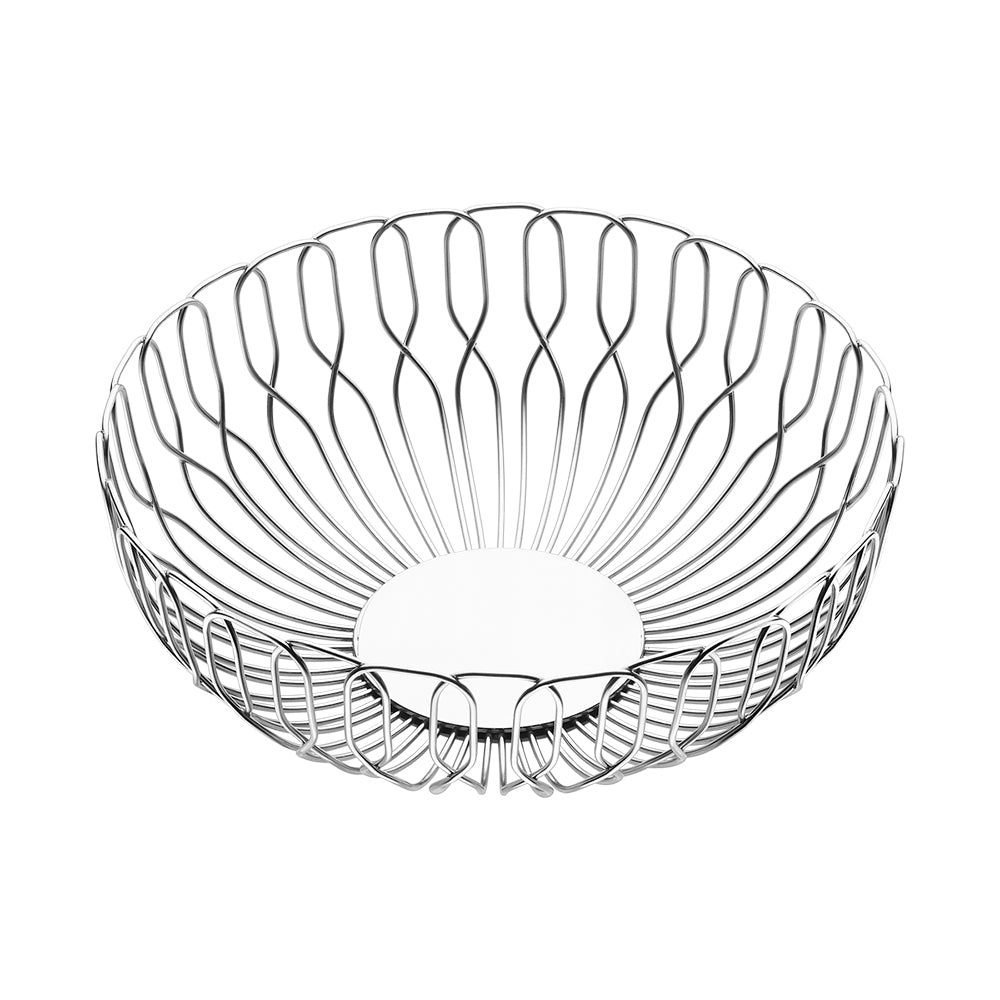 Stainless Steel 18/10 Bread Basket Round ( New Design )