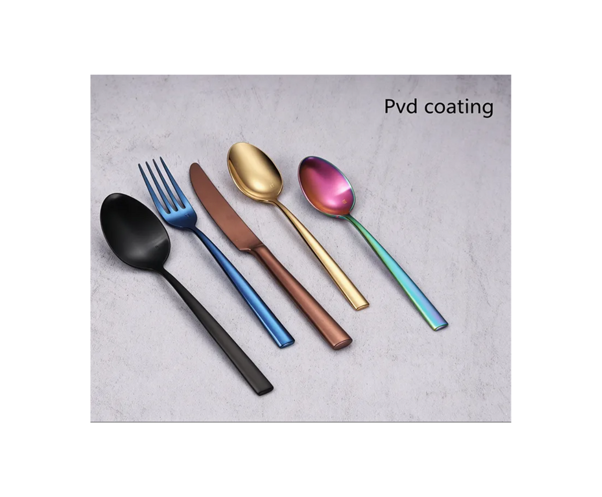 Baguette SS 18/10 PVD Multicolor Finish Cutlery