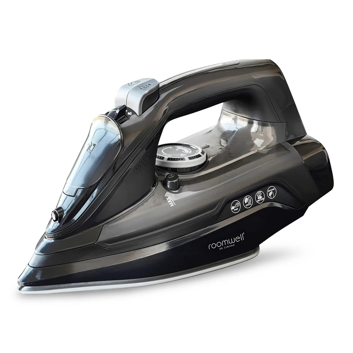 Roomwell, Xpress Steam Plus Iron, 2400W, Black