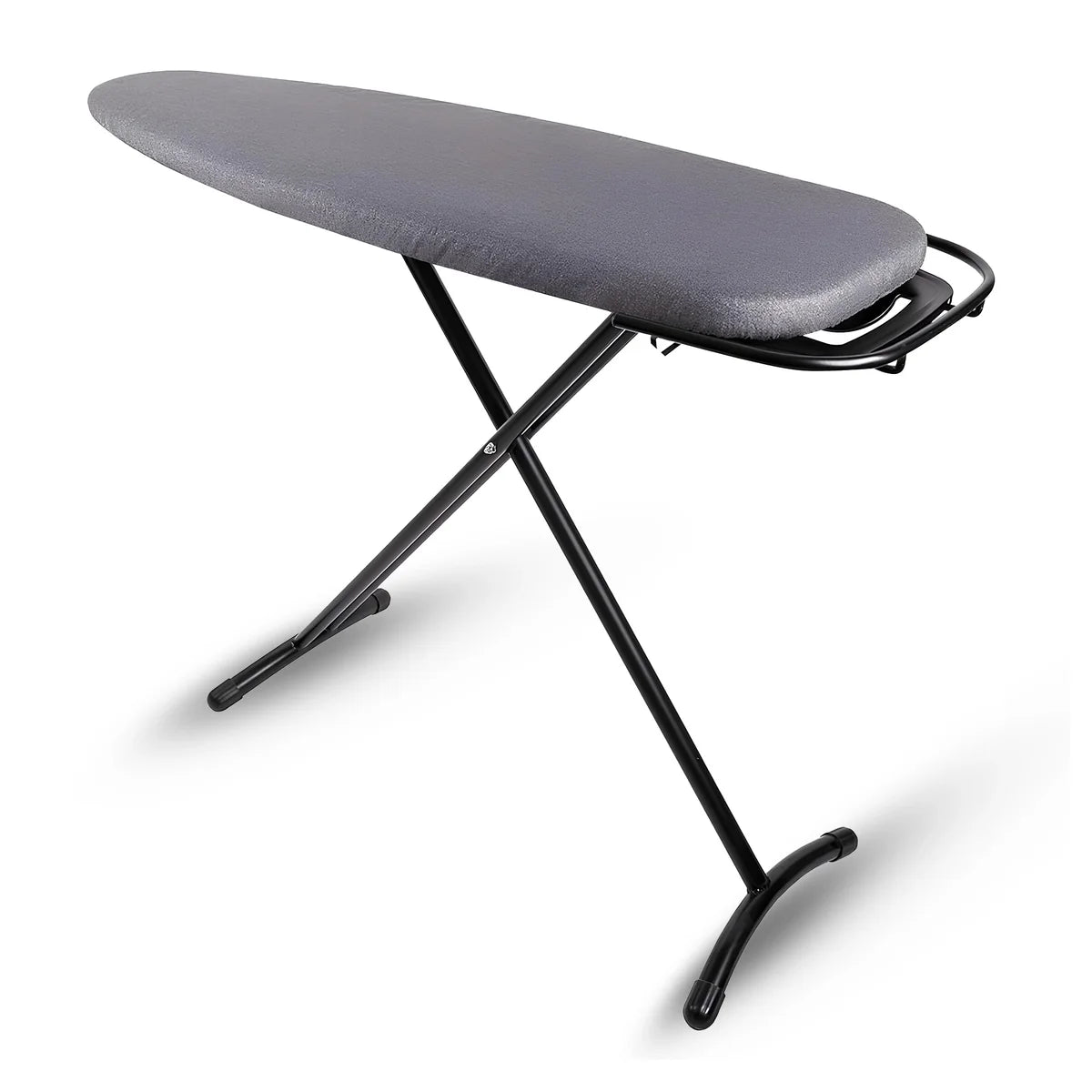 Roomwell, Retract Ironing Board With Iron Rest & Heat Resistant Cover, 10mm, Black