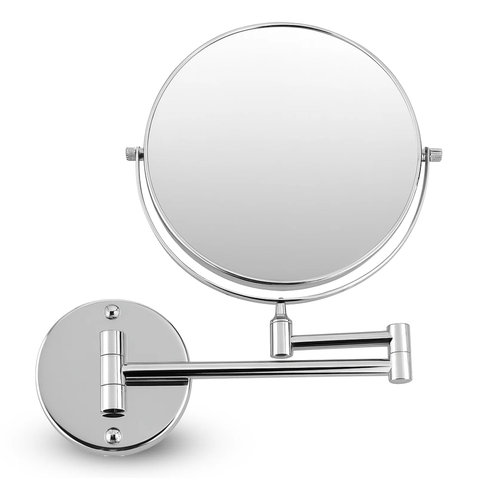 Roomwell, Rondo Magnifying Mirror, 20cm, Wall Mounted