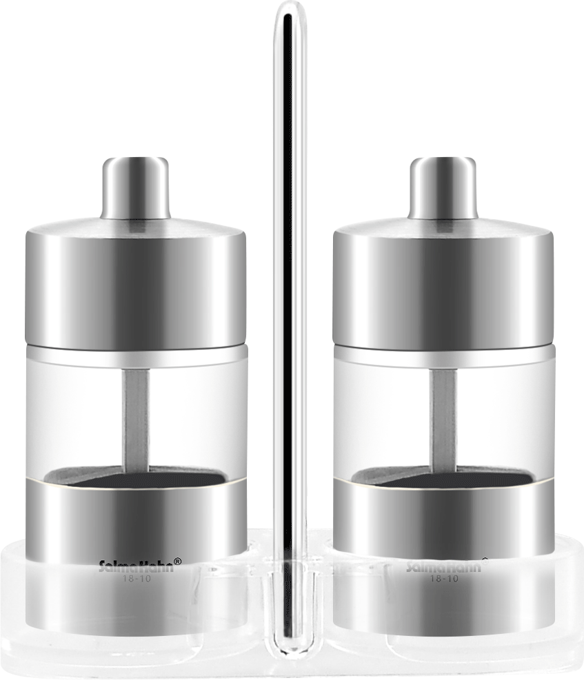 Stainless Steel 18/10 Salt & Pepper Set