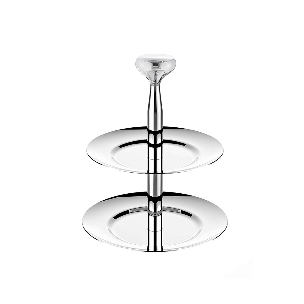Stainless Steel 18/10 2-Tier Snack Stand(SS220901)