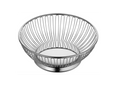 Stainless Steel 18/10 Bread Basket Round