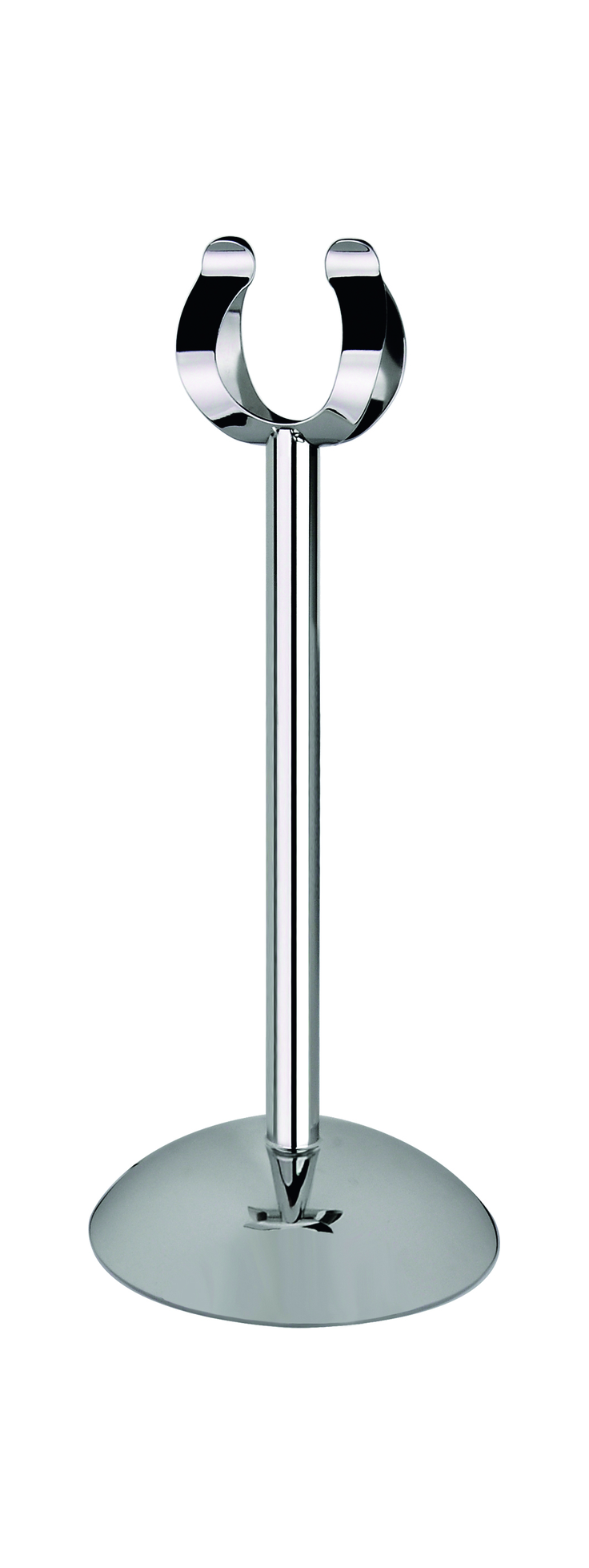 Stainless Steel 18/10 Table Number Stand — H395mm