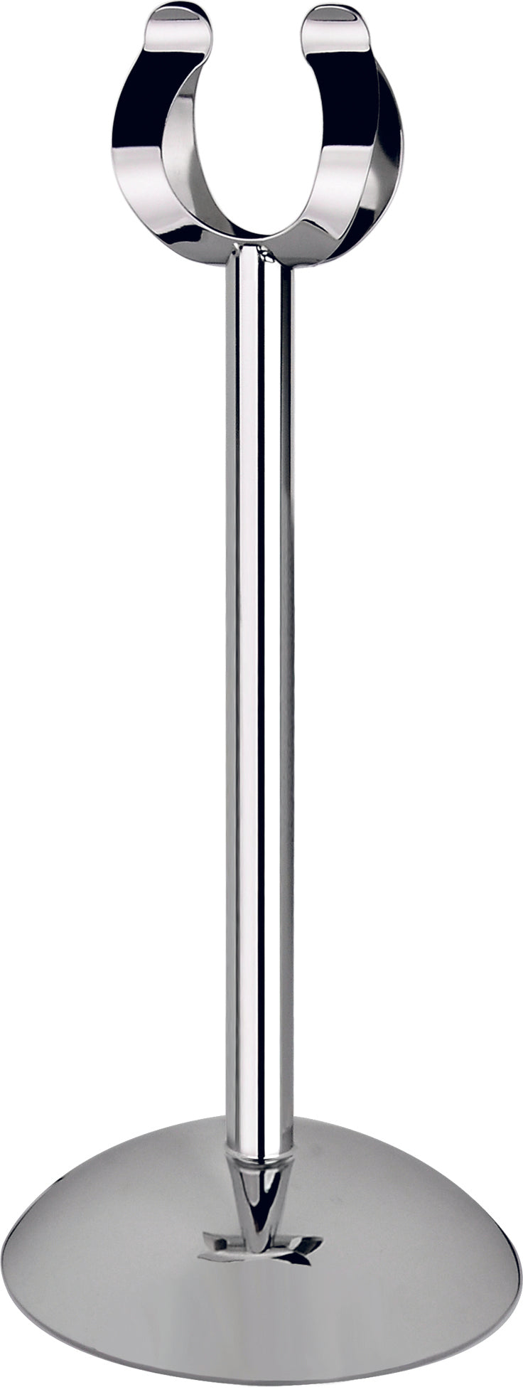 Stainless Steel 18/10 Table Number Stand — H395mm
