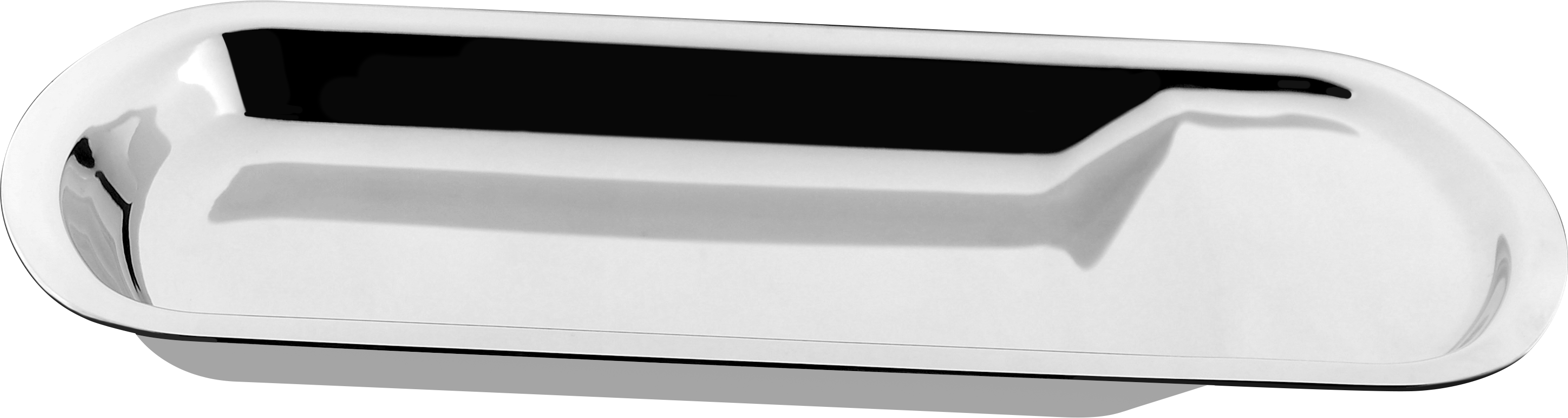 Stainless Steel 18/10 Tray — 26.5 x 12cm