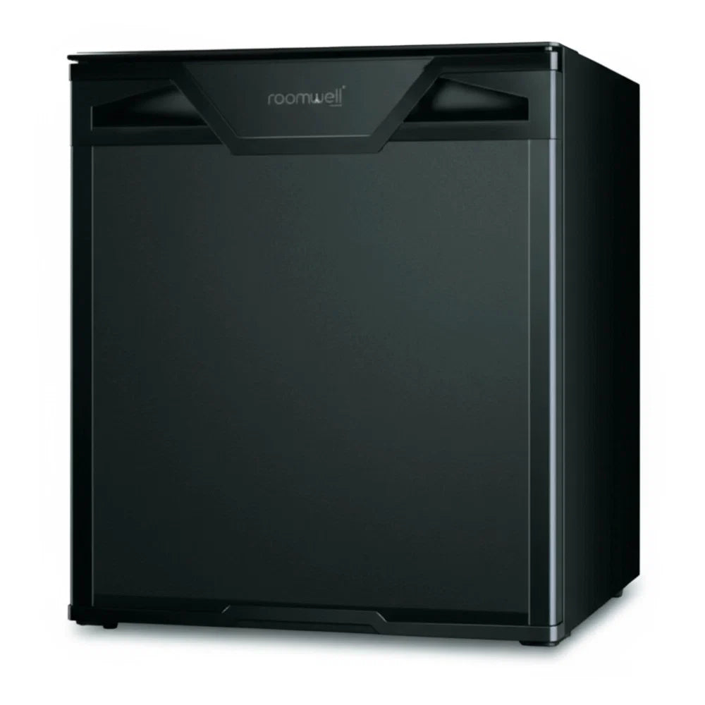 Roomwell, High Cool Absorption Minibar, Solid Door, 40L, Black